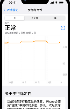 云梦iPhone手机维修如何在iPhone开启'步行稳定性通知'