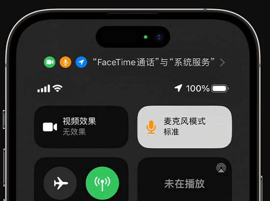 云梦苹果授权维修网点分享iPhone在通话时让你的声音更清晰 