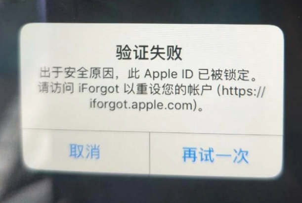 云梦iPhone维修分享iPhone上正常登录或使用AppleID怎么办 